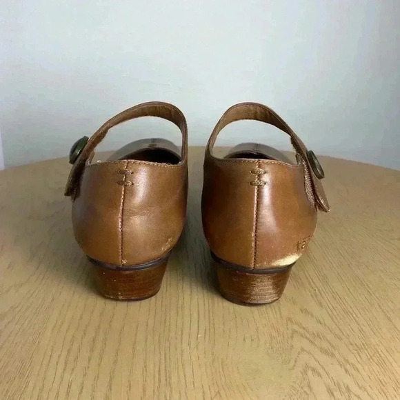 Taos Leather Brown Mary Jane Shoe Comfort Support Sz 6 Business Casual Walking - Picture 9 of 10